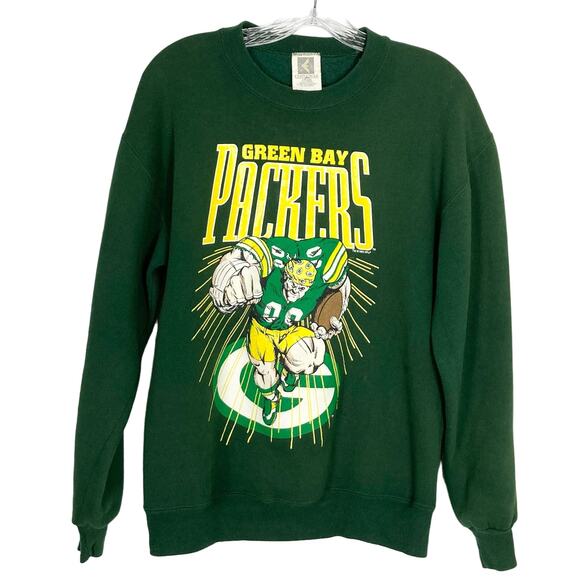 CLIFF ENGLE Sweatshirt One Size/Fits M Vintage Green Bay Packers NFL Long Sleeve - Picture 1 of 9